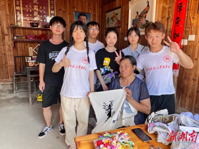 湖南師大暑期實踐團情系綏寧：多維度助力鄉村振興