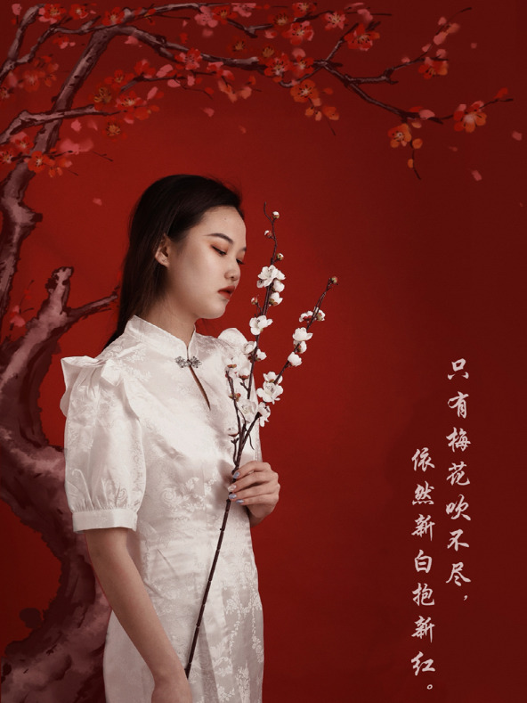 以“梅”賞詩，“定格”暗香涌動